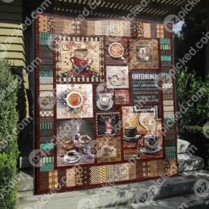 Coffee Time Quilt Blanket Vh09  Quilt